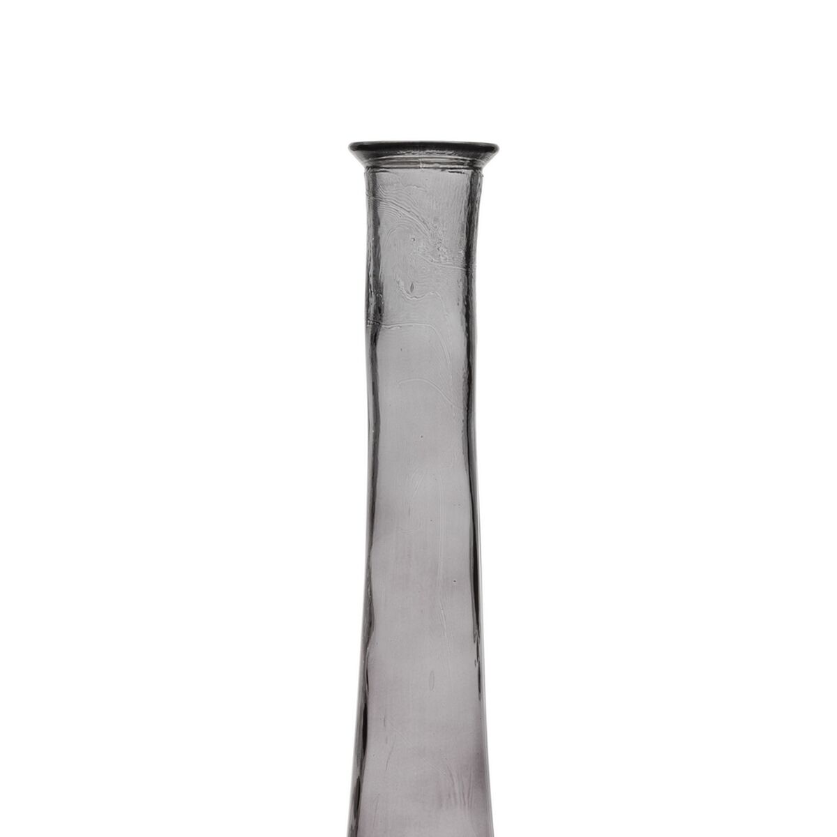 Vaso Cinzento Vidro reciclado 18 x 18 x 100 cm